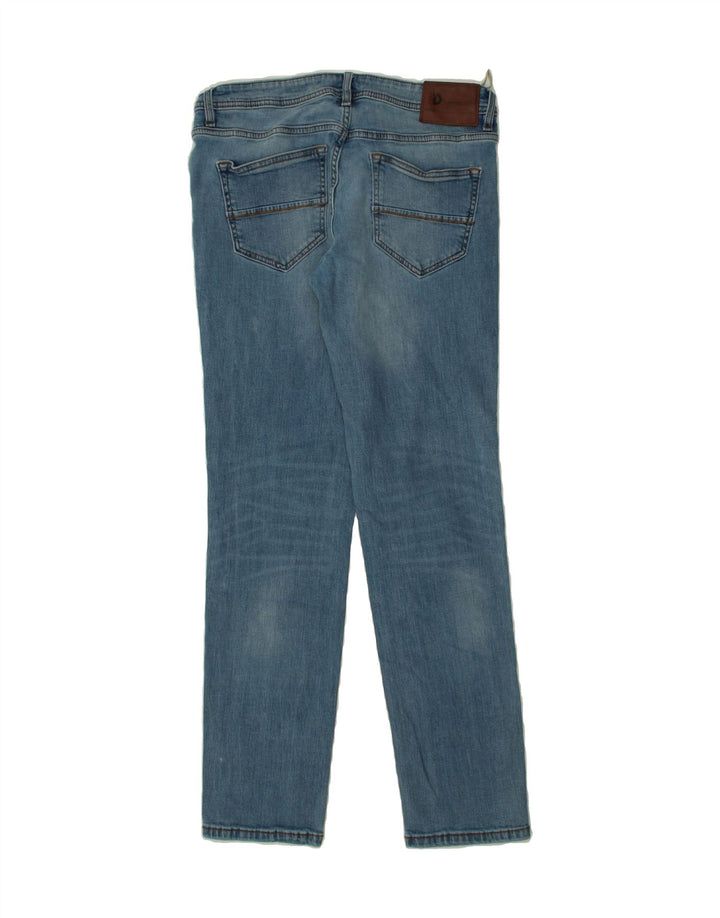 DACK'S Mens Slim Jeans IT 48 Medium W32 L31 Blue Cotton Vintage Dack's and Second-Hand Dack's from Messina Hembry 