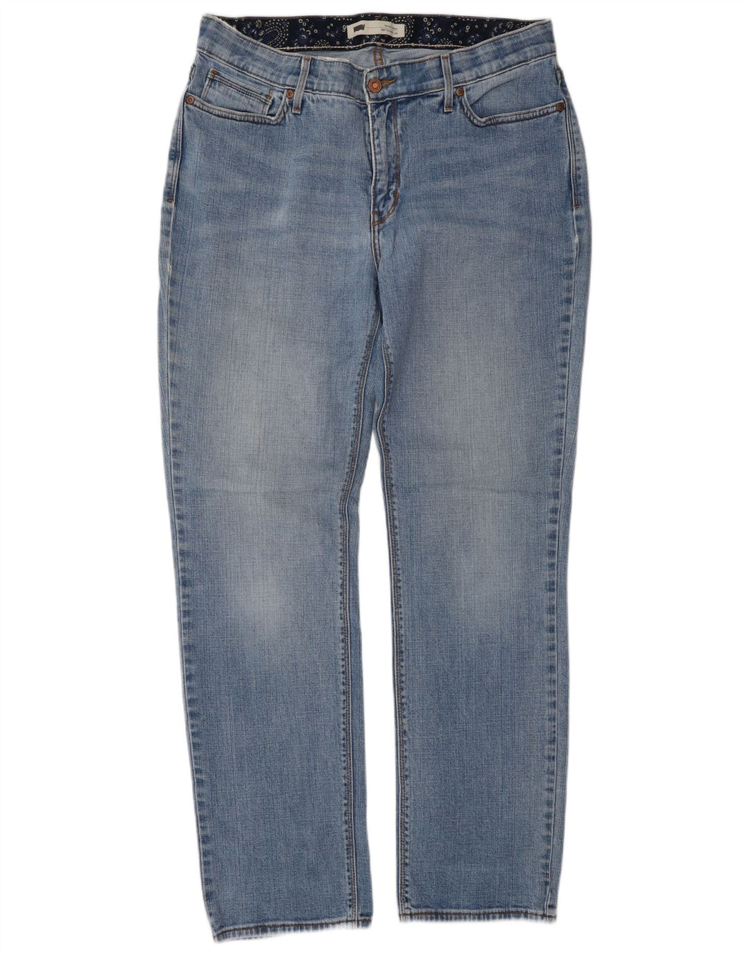 Levi's Damen 525 Straight Jeans US 14 XL W32 L32 Blau