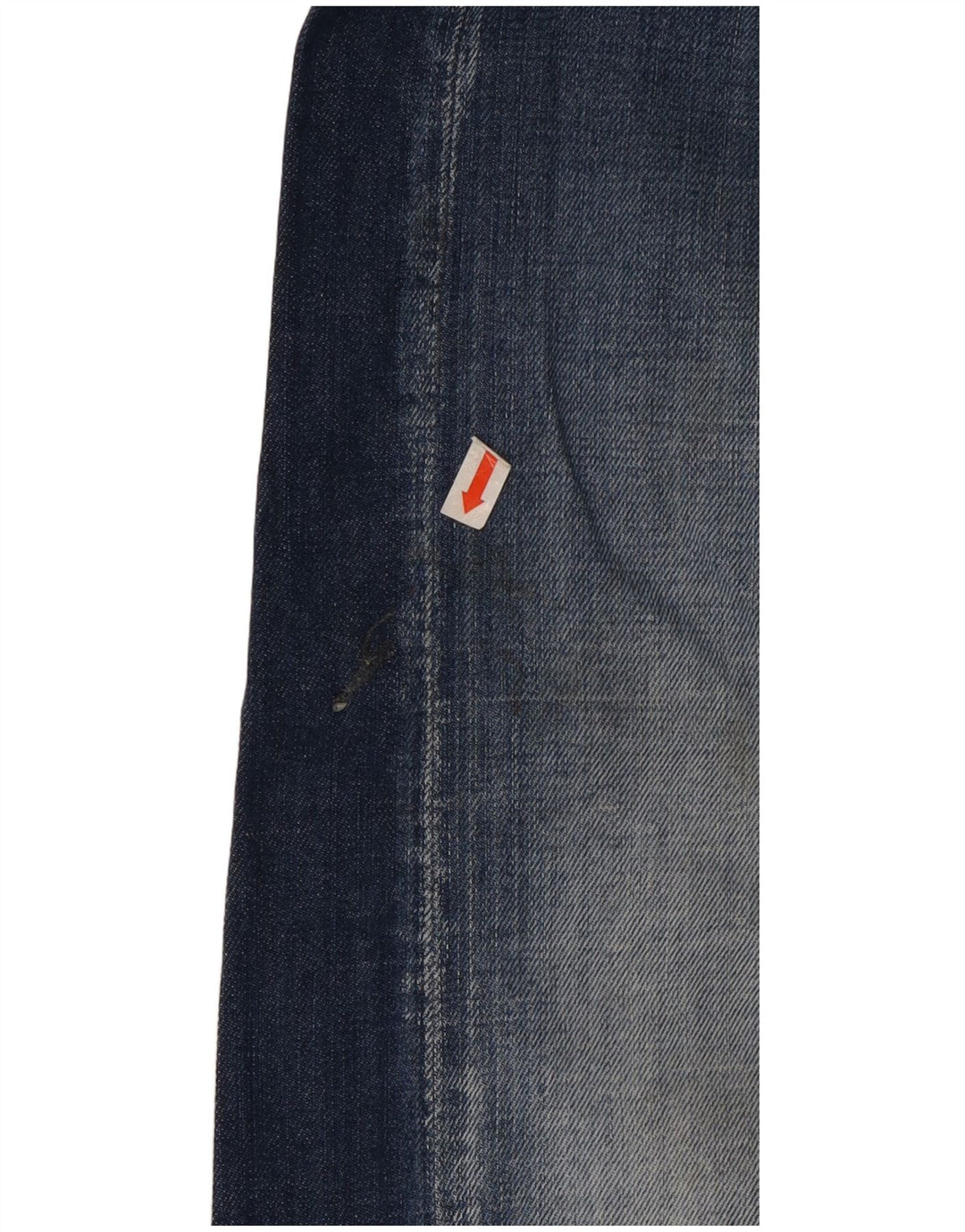 REPLAY Damen Grover Straight Jeans W29 L30 Marineblau Baumwolle