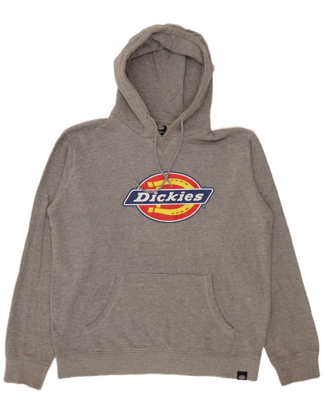 DICKIES Herren-Kapuzenpullover mit Grafik, groß, graue Baumwolle