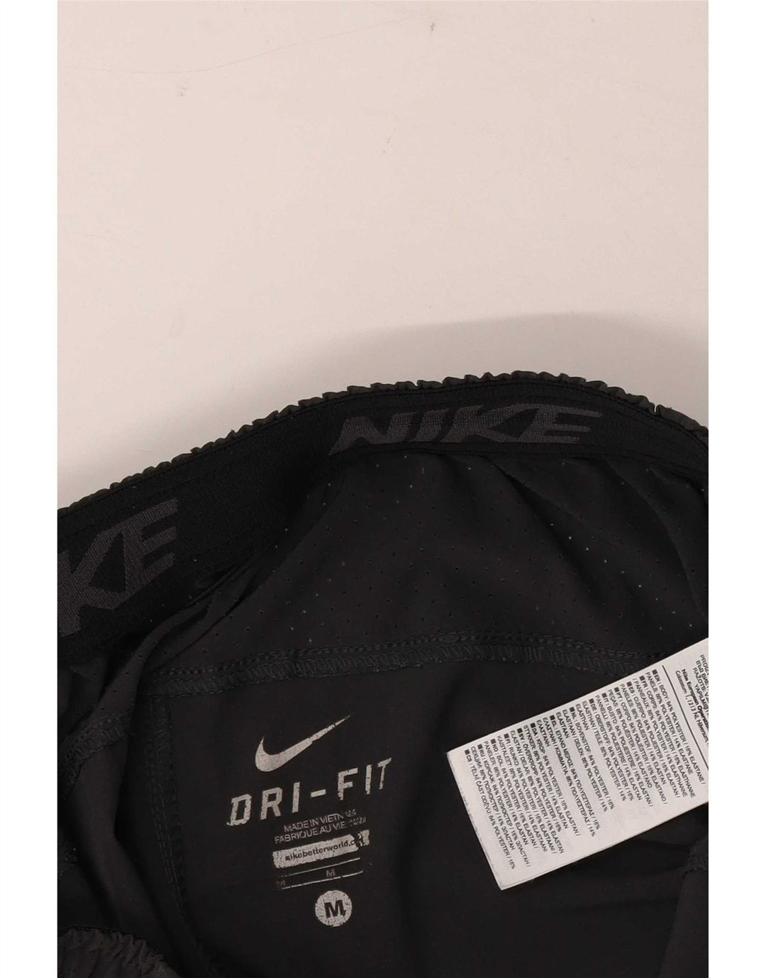 Nike Herren Dri Fit Graphic Sport Shorts Mittelgraues Polyester