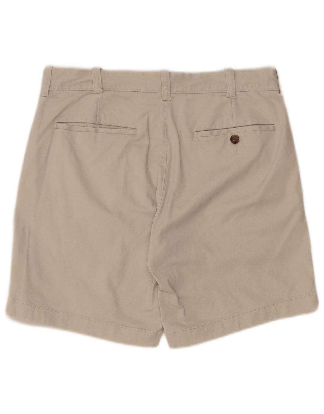 J. CREW Mens Mercantile Flex Chino Shorts W30 Medium Beige Cotton