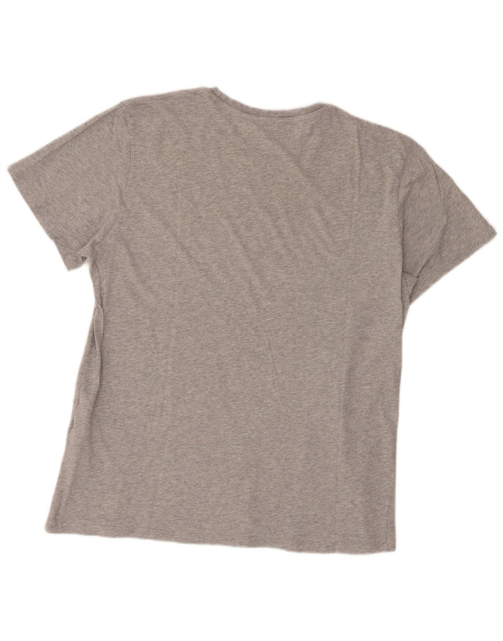 Levi's Damen T-Shirt Top UK 18 XL Grau Baumwolle