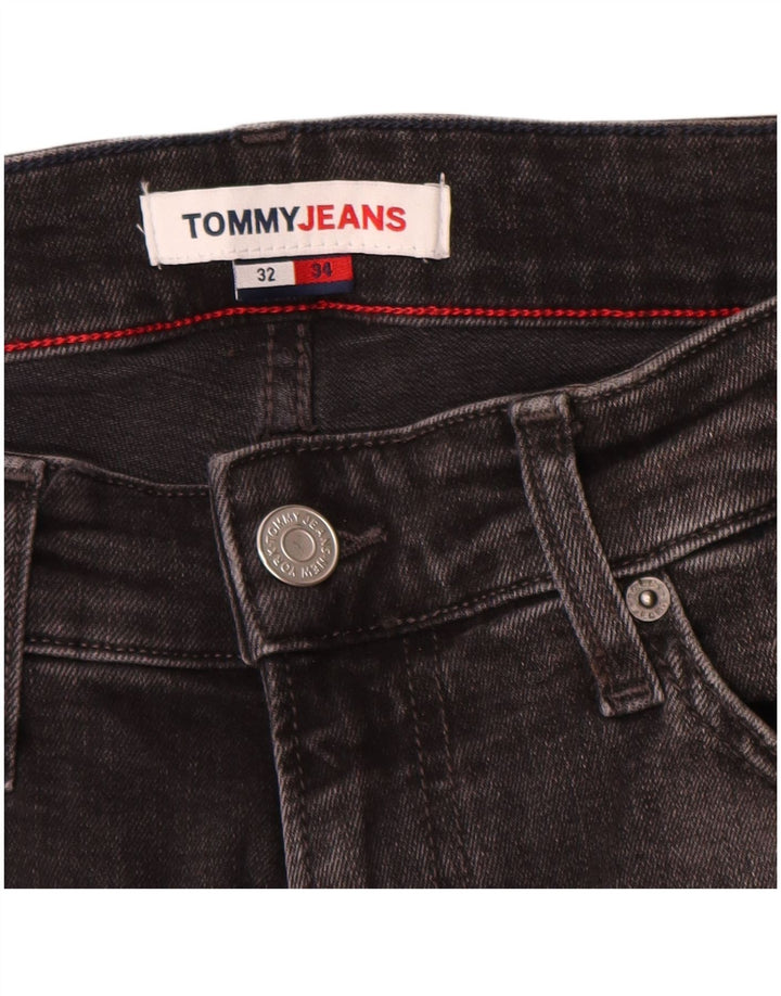 Tommy Hilfiger Herren Slim Jeans W32 L29 Grau