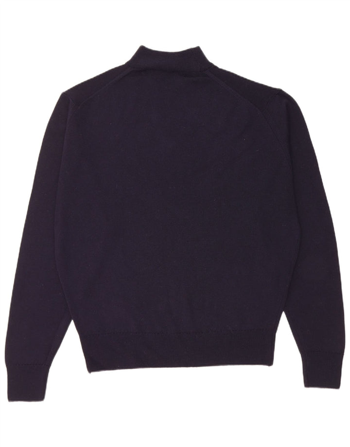 St. Bernard Herren-Pullover mit Rollkragen, reguläre Passform, Größe L, Marineblau