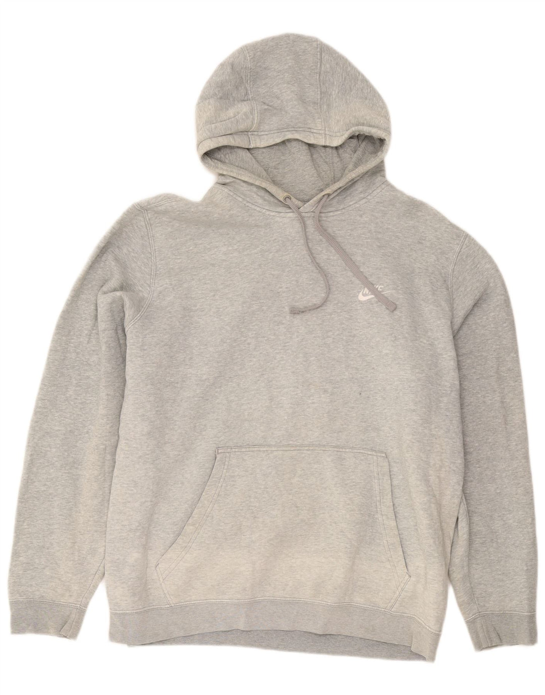 Nike Herren Hoodie Pullover XL Grau Baumwolle