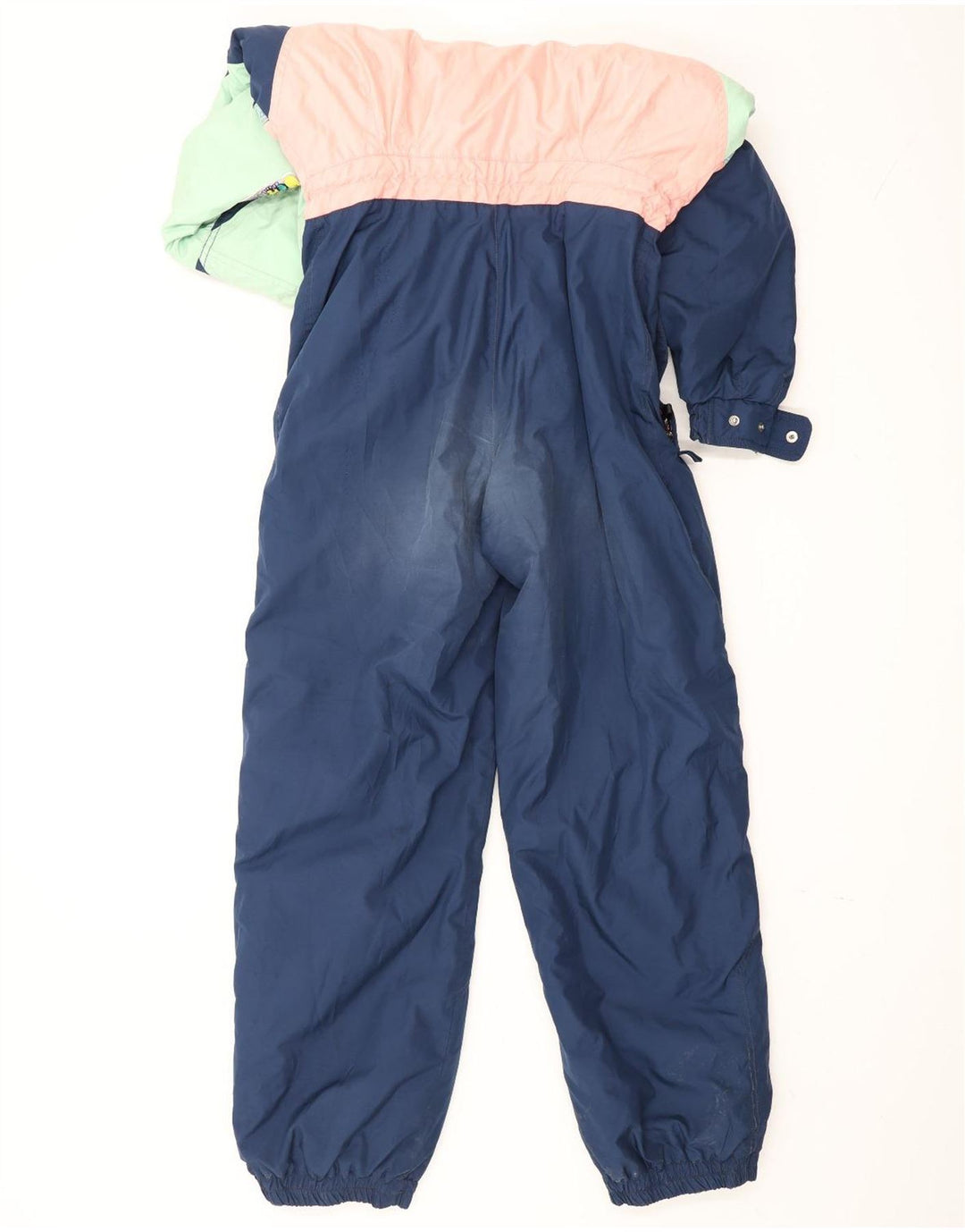 Ellesse Womens Graphic Ski Jumpsuit IT 42 Medium Mehrfarbiger Farbblock