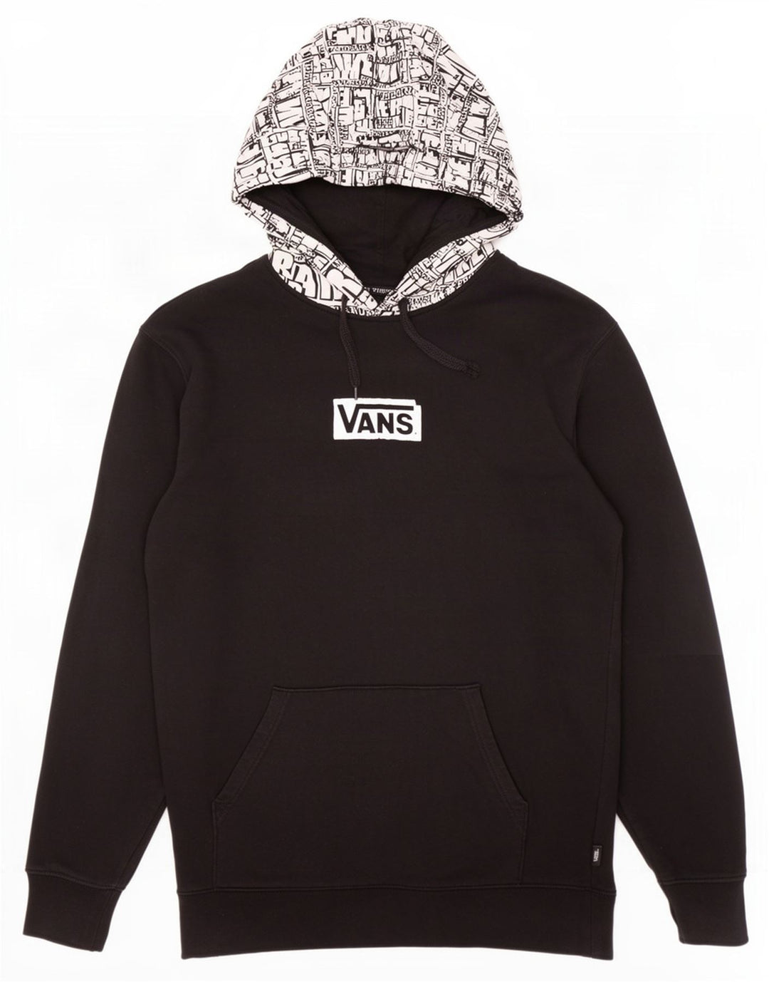 Vans Herren-Kapuzenpullover mit Grafik, mittelschwarz, Baumwolle