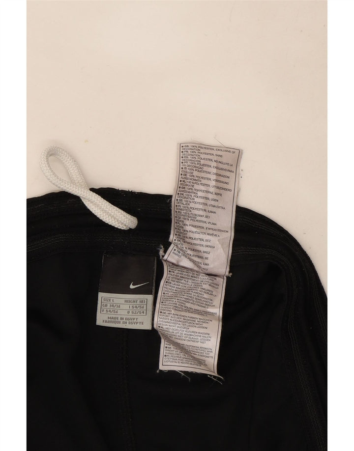 Nike Herren-Sportshorts, groß, aus schwarzem Polyester