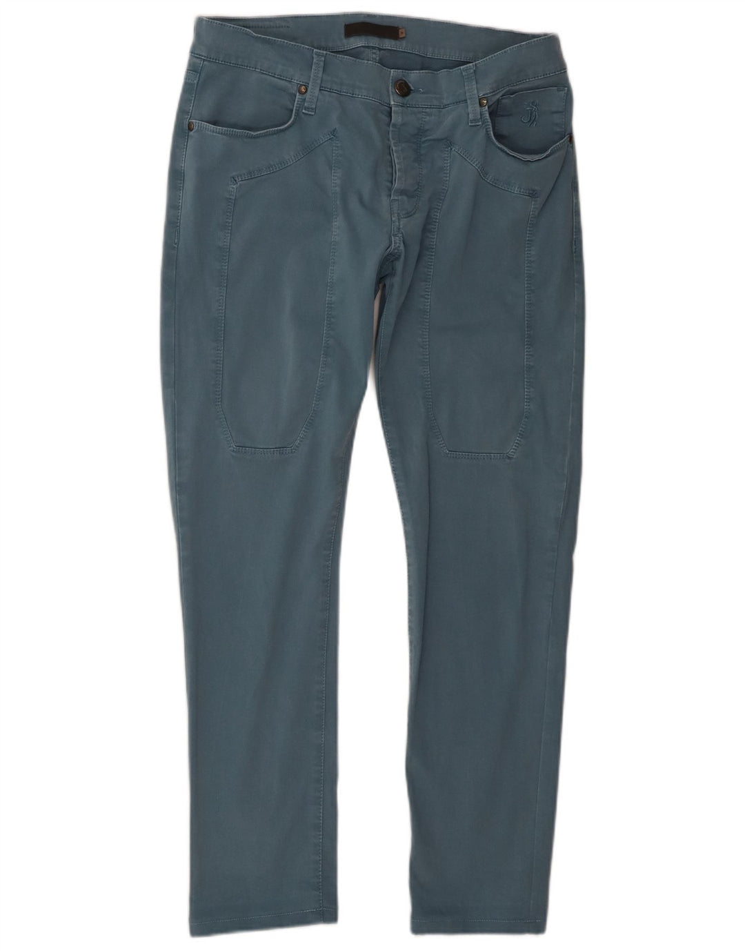 Jeckerson Damen Slim Freizeithose W31 L29 Blaue Baumwolle