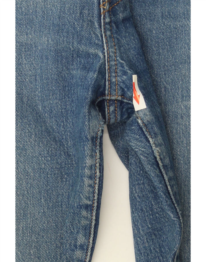 Levi's Damen 501 Straight Jeans W26 L28 Blaue Baumwolle