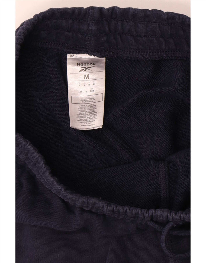 Reebok Herren-Trainingshose, Jogginghose, Mittelblau, Baumwolle