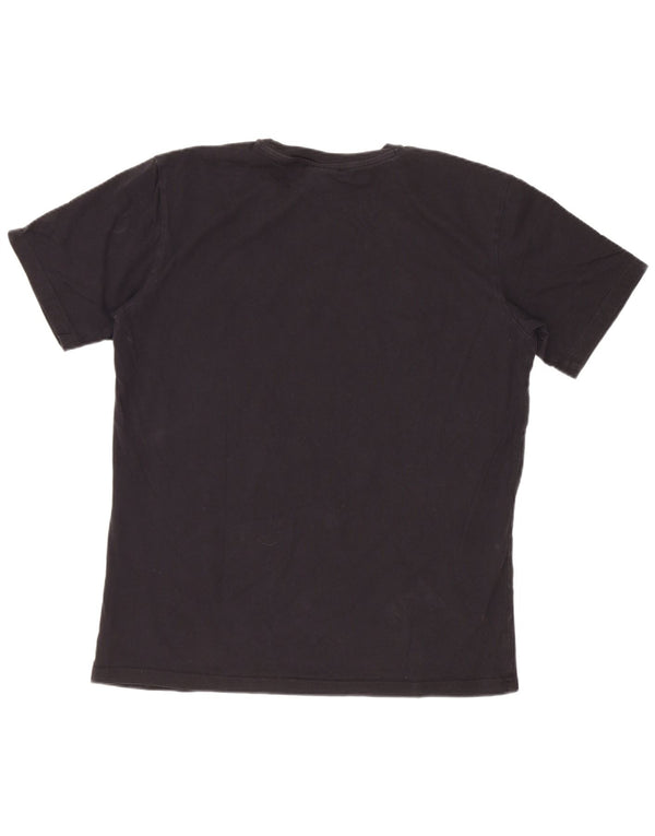 Champion T-Shirt für Jungen, 15–16 Jahre, 2XL, schwarze Baumwolle