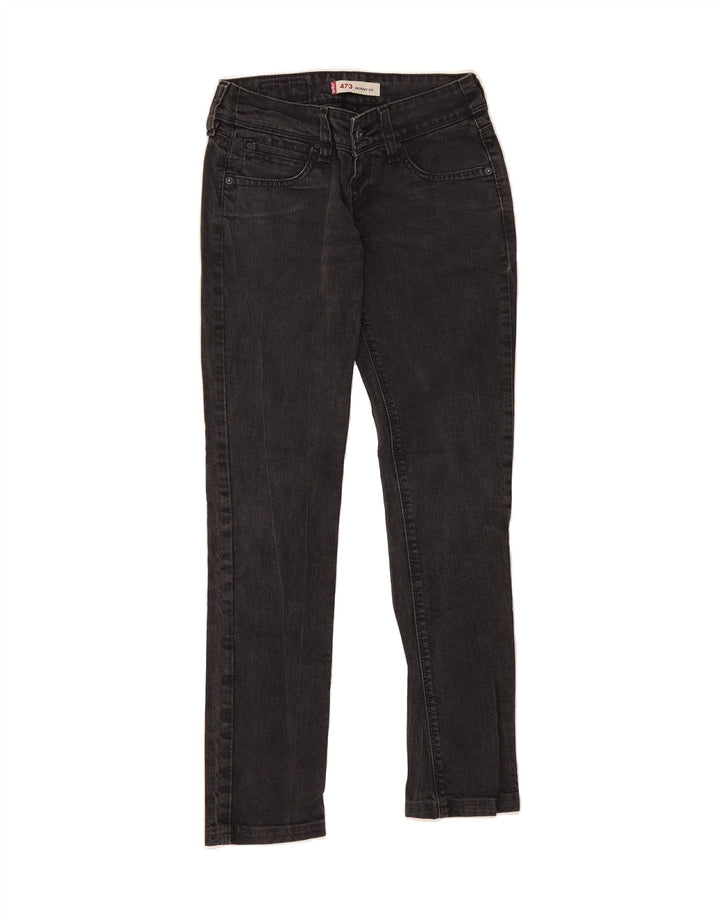 LEVI'S Womens 473 Skinny Jeans W28 L30 Grey Cotton Vintage Levi's and Second-Hand Levi's from Messina Hembry 