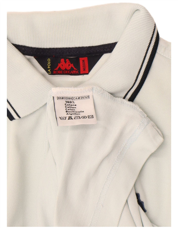 Kappa Herren-Poloshirt aus mittelblauer Baumwolle