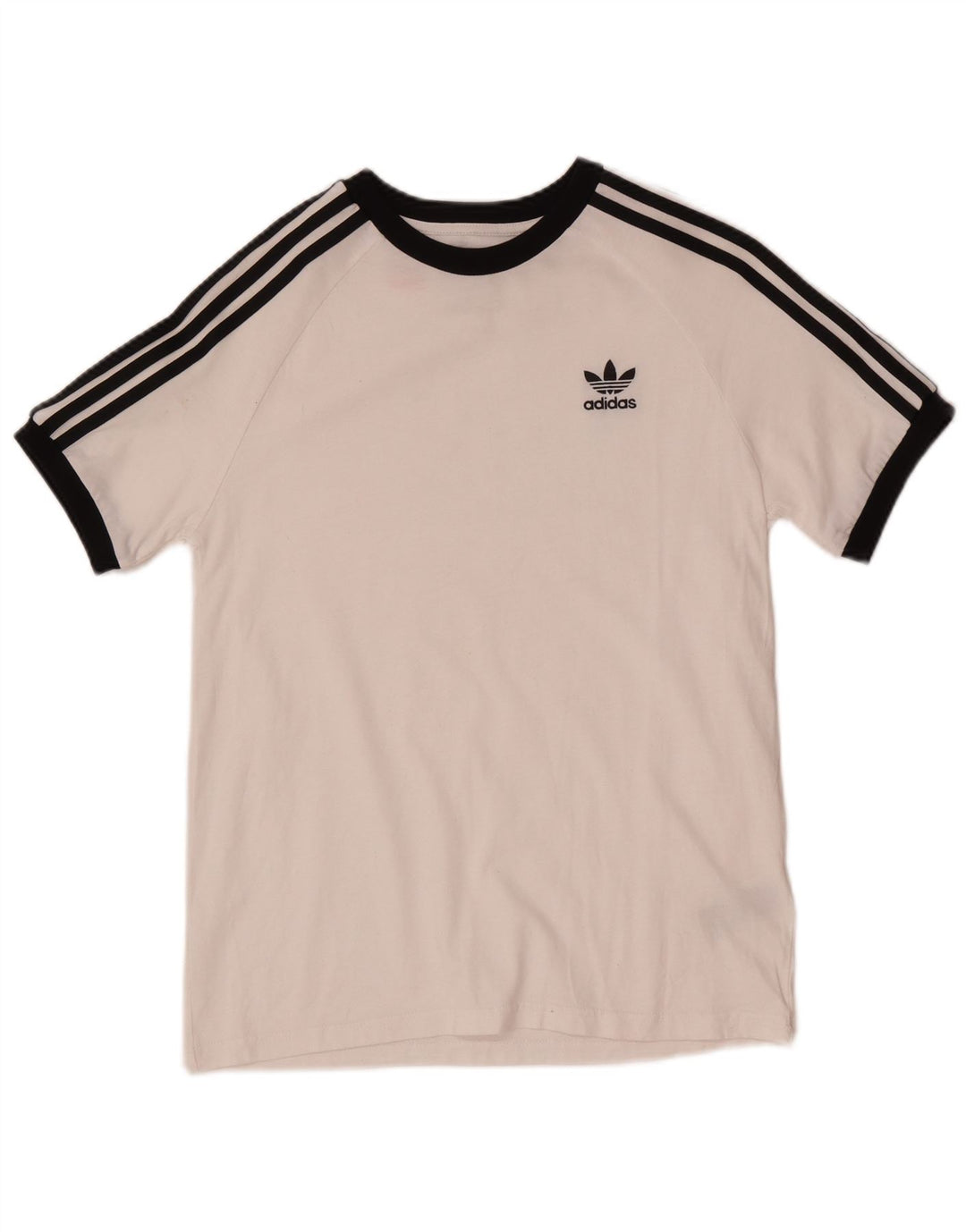 Adidas T-Shirt für Jungen, 13–14 Jahre, weiße Baumwolle