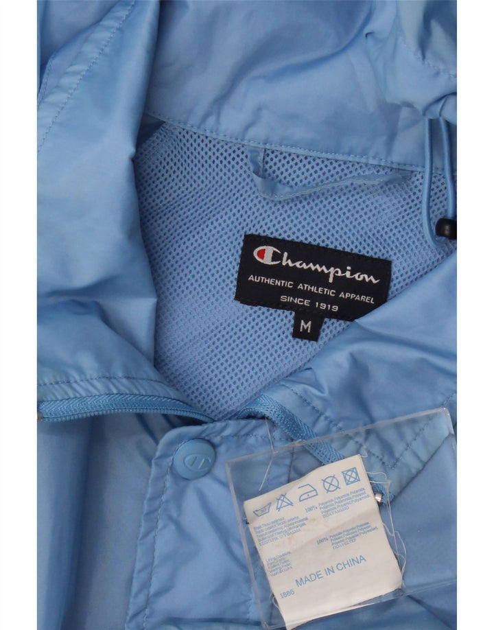 Champion Herren-Regenjacke mit Kapuze, UK 38, mittelblau, Polyamid