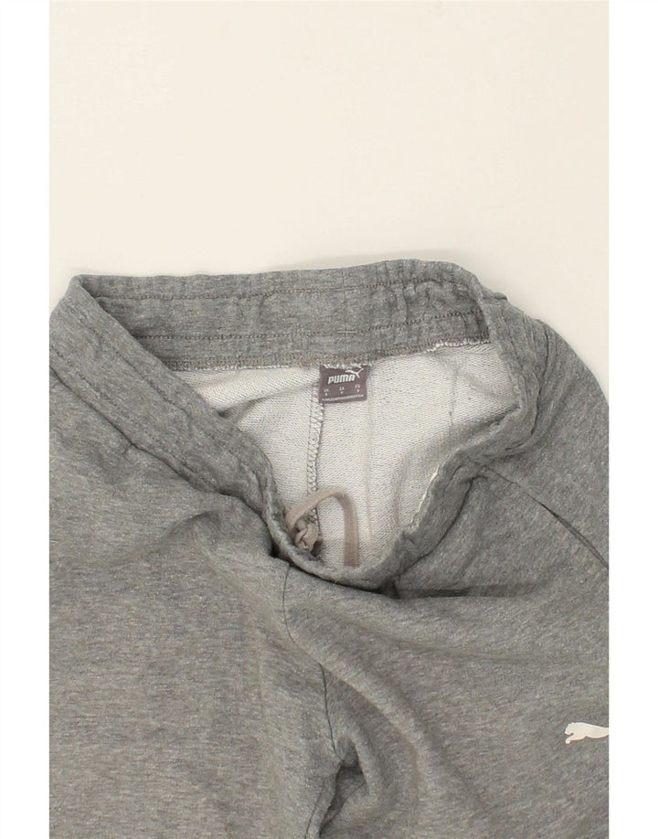 PUMA Mens Graphic Tracksuit Trousers Joggers Small Grey Cotton Vintage Puma and Second-Hand Puma from Messina Hembry 
