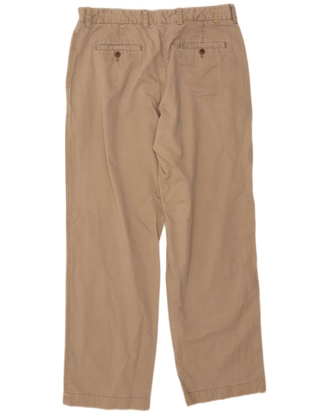 IZOD Herren gerade Chinohose W36 L34 Beige Baumwolle