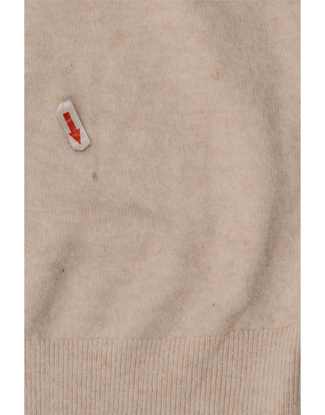 Marks & Spencer Damen-Pullover mit Polokragen, Gr. 14, Mittel, gebrochenes Weiß