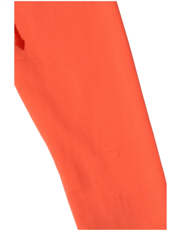 Nike Damen Dri Fit Graphic Pullover Trainingsanzug Top UK 10 Small Orange