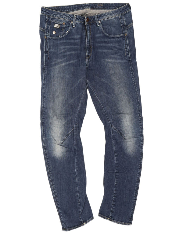 G-Star Herren Tapered Jeans W29 L28 Blaue Baumwolle