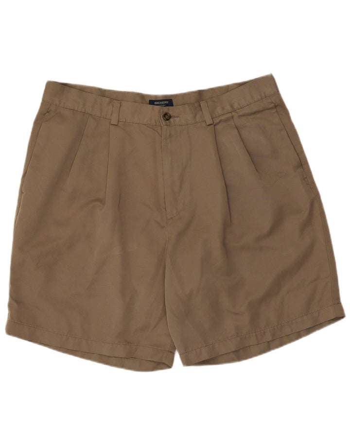 Dockers Herren Pegged Chino Shorts W34 Large Beige