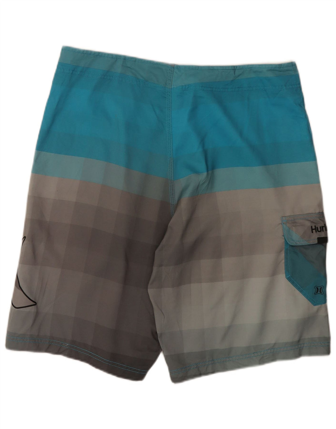 Hurley Herren-Badeshorts mit Grafik, groß, mehrfarbig, Farbblock