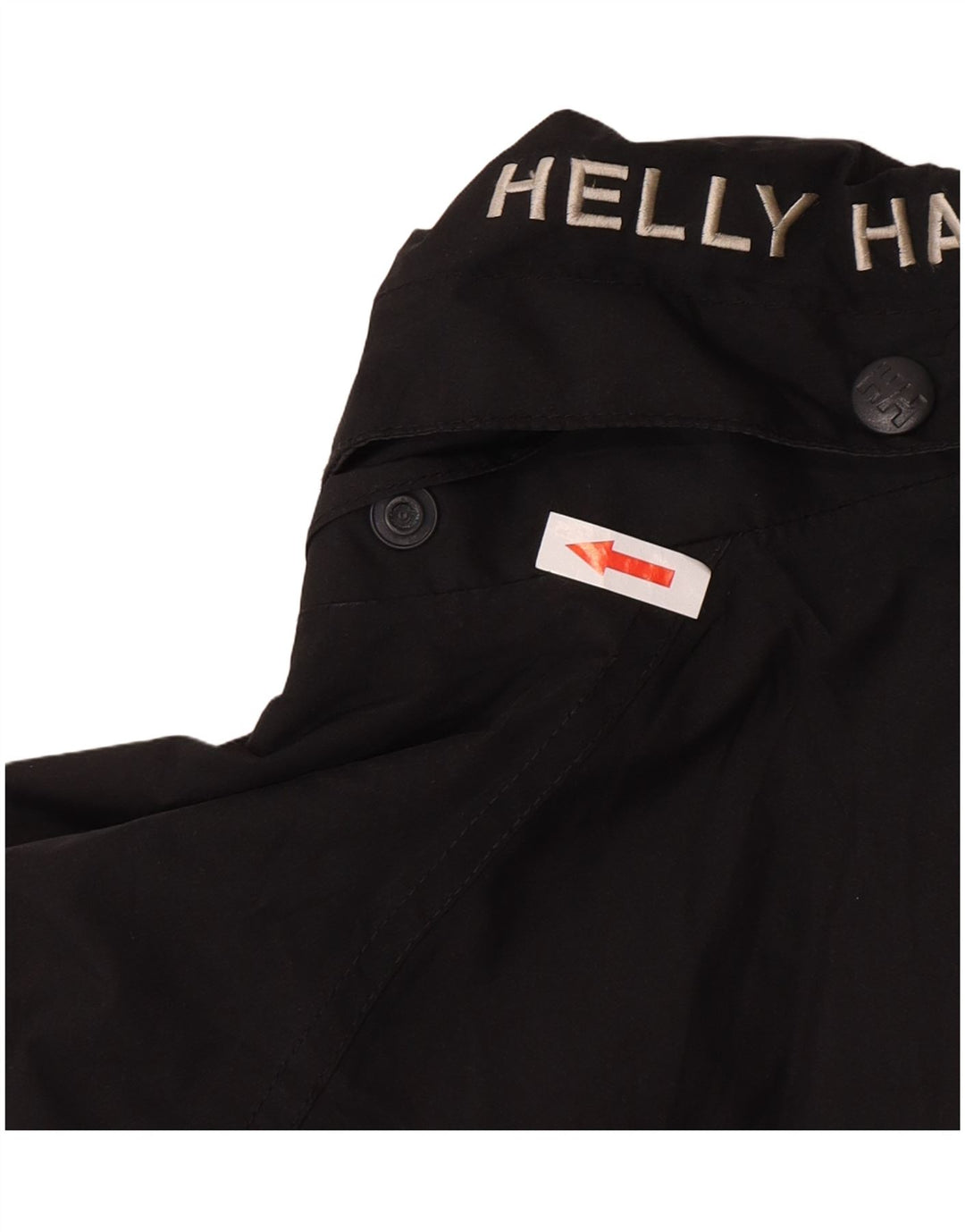 Helly Hansen Jungen-Windbreaker-Jacke, 11–12 Jahre, schwarzes Polyester