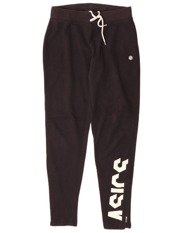 Asics Damen Graphic Trainingshose UK 14 Medium Schwarz