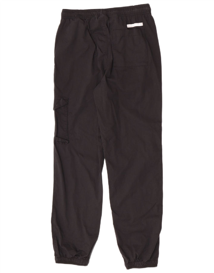 Fila Herren-Jogger-Cargohose, Größe S, W28, L30, Schwarz, Baumwolle
