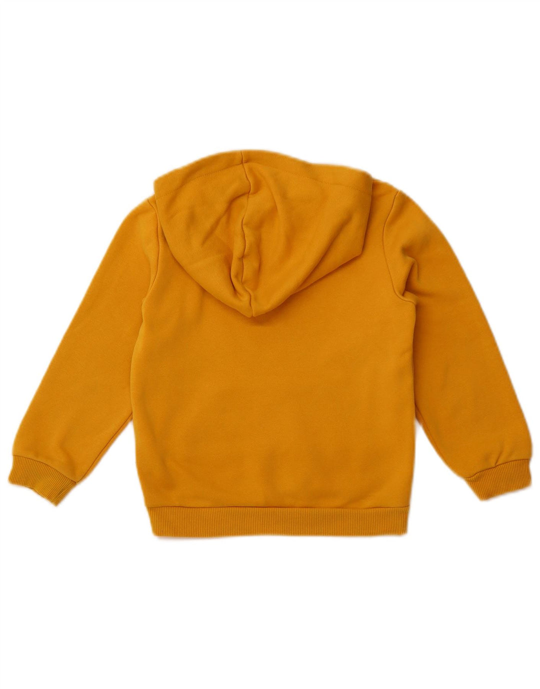 PUMA Boys Graphic Hoodie Jumper 5-6 Years Yellow