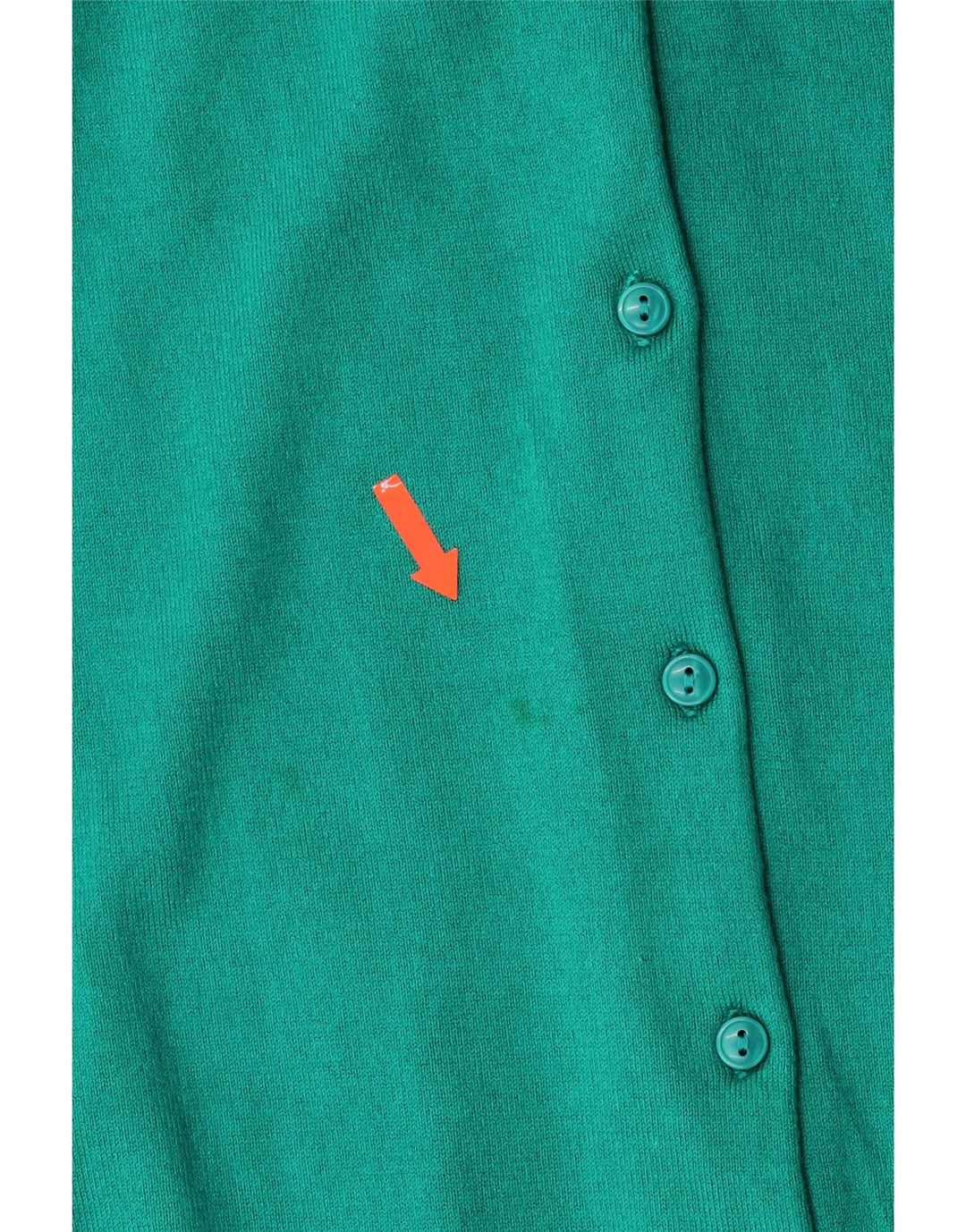 L.L.BEAN Damen Strickjacke UK 18 XL Türkis Baumwolle