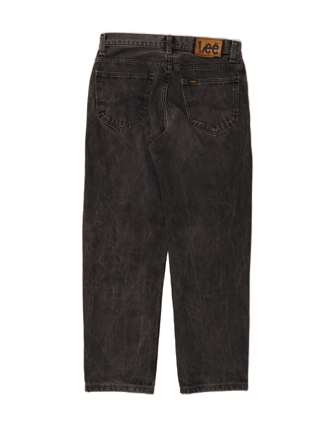 LEE Mens Riders Straight Jeans W33 L30 Grey Cotton Vintage Lee and Second-Hand Lee from Messina Hembry 