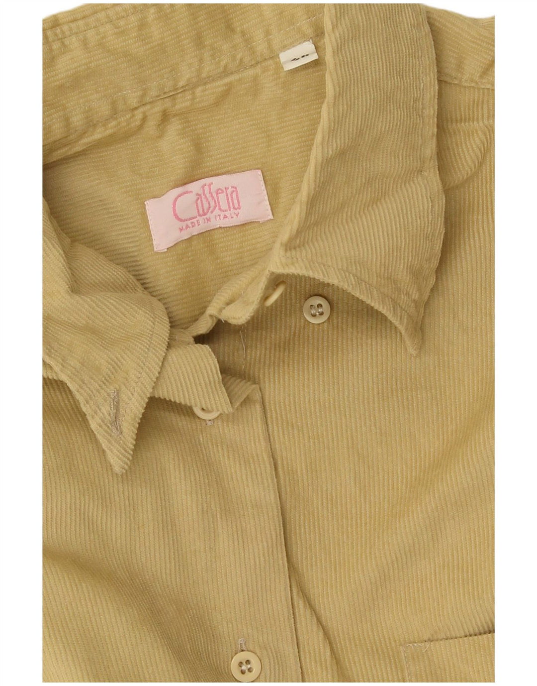 Cassera Damen Cordhemd IT 46 Large Beige