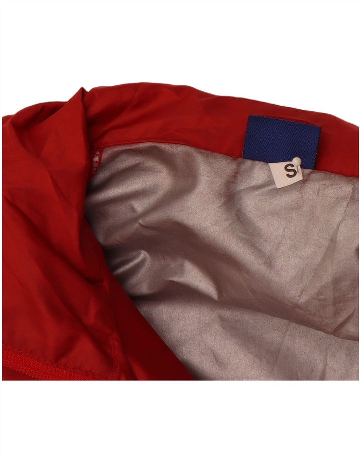 ASICS Herren Regenjacke UK 36 Small Rot Polyester