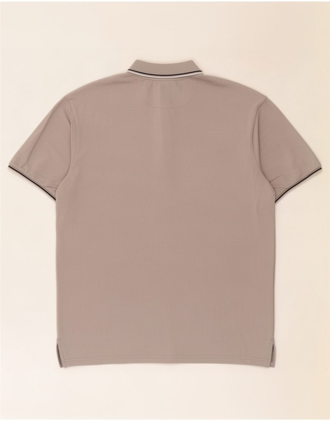 Champion Herren Poloshirt 3XL Grau gestreift