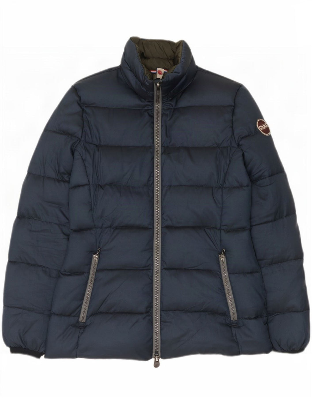 Colmar Damen Wattierte Jacke IT 42 Small Marineblau Polyester