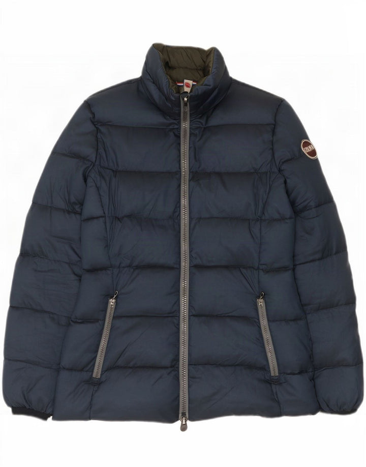 Colmar Damen Wattierte Jacke IT 42 Small Marineblau Polyester