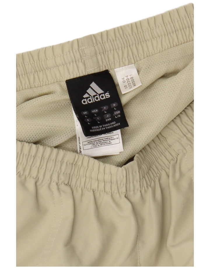 Adidas Herren Sportshorts, groß, grünes Polyester
