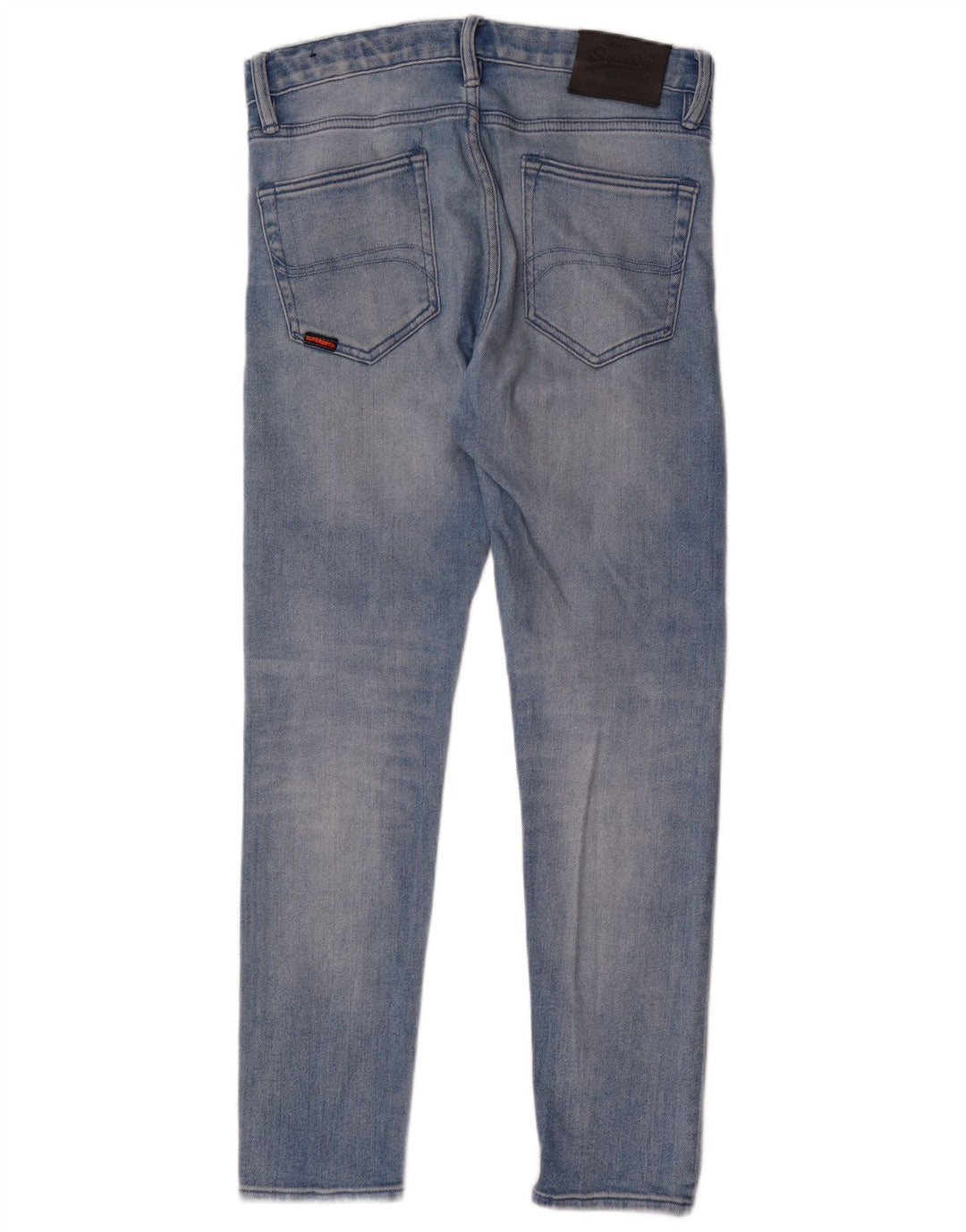 Superdry Herren Slim Jeans W30 L30 Blaue Baumwolle