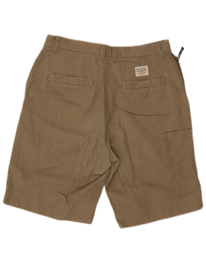 Columbia Herren Cargoshorts W32 Medium Khaki Baumwolle