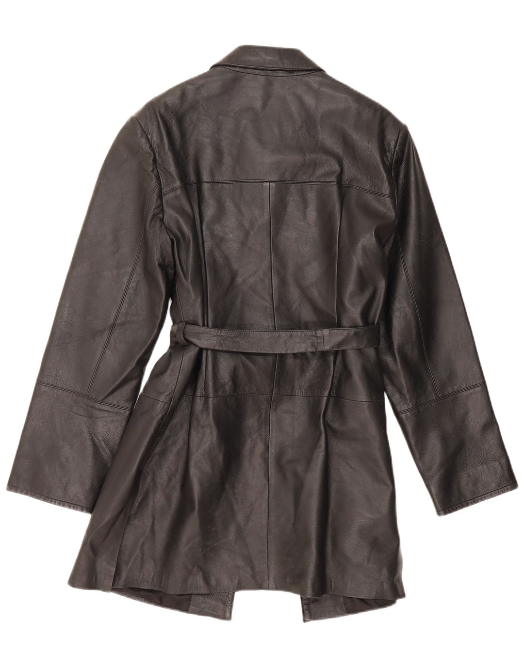 Conbipel Damen Ledermantel IT 48 XL Schwarzes Leder