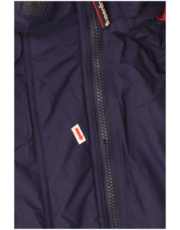 Damen-Windbreakerjacke mit Kapuze, UK 14, Größe M