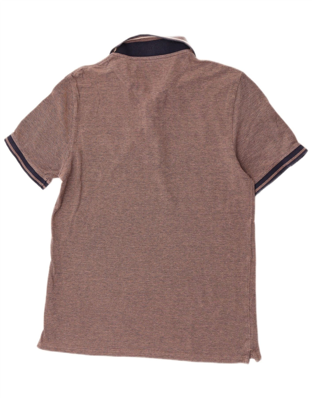 Lyle & Scott Herren-Poloshirt, große braune Baumwolle