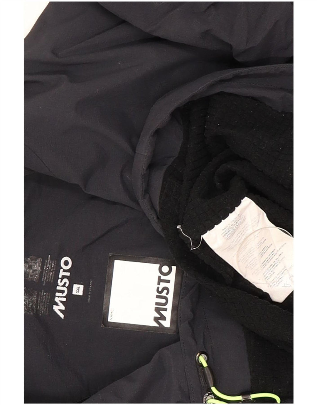 Musto Herren Regenjacke UK 44 2XL Marineblau Polyamid