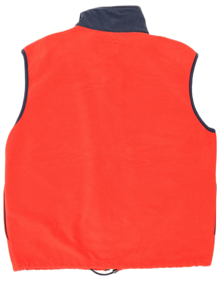 Aesse Herren ärmellose Trainingsjacke, XL, Rot