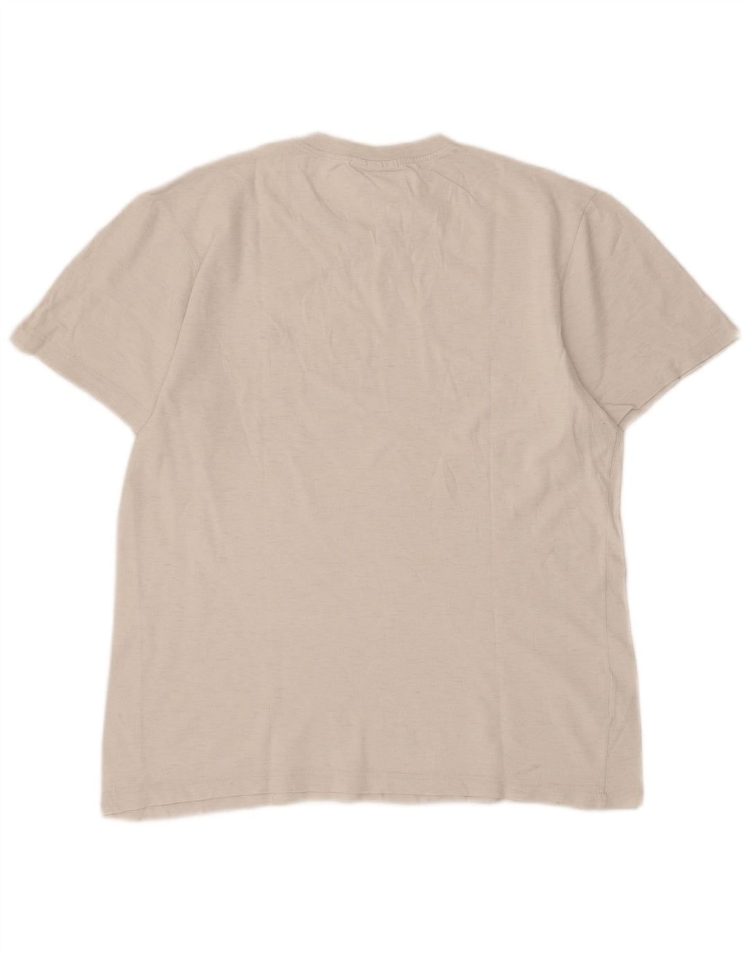 Lacoste Herren T-Shirt Top Größe 4 Mittelweiße Baumwolle