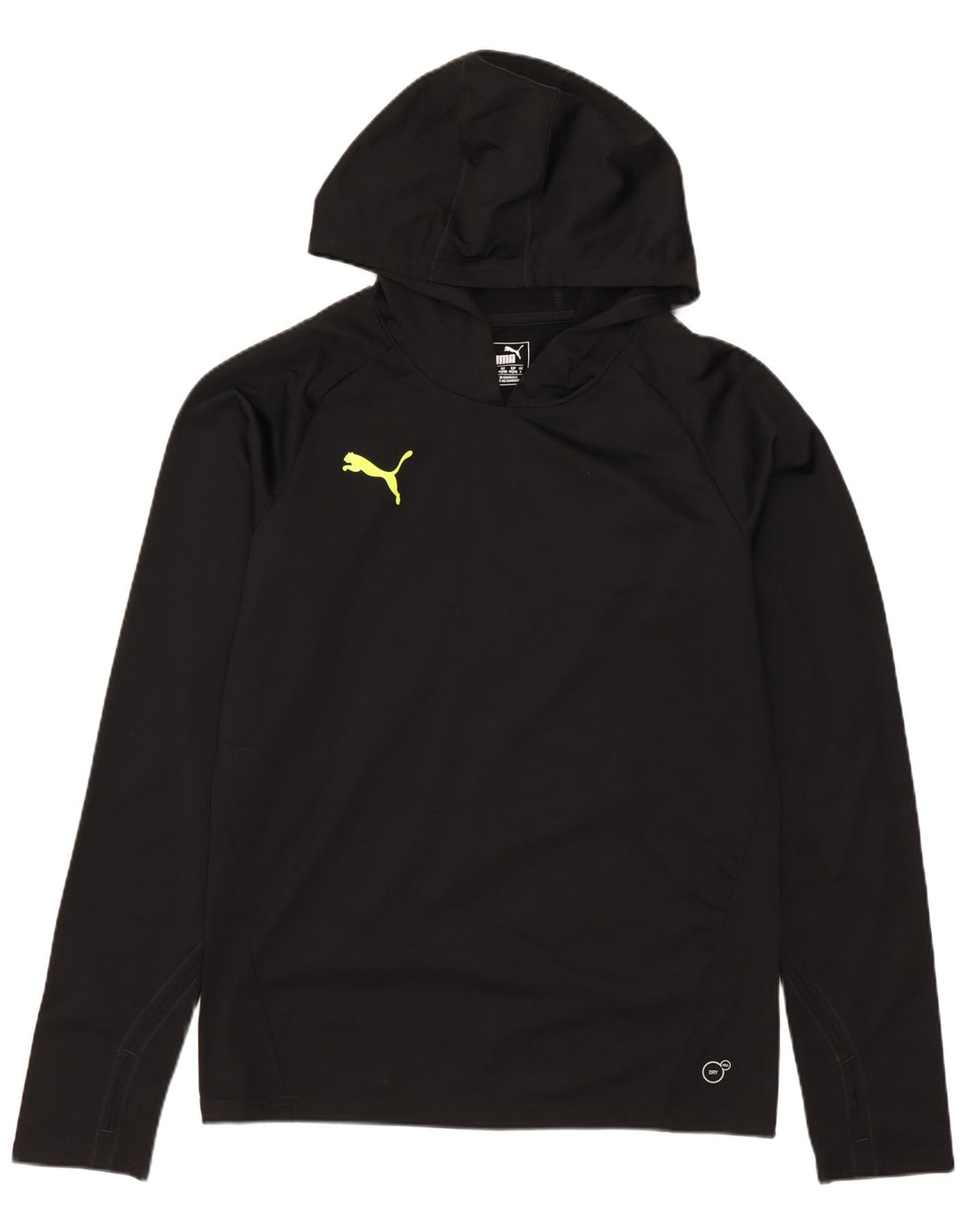 PUMA Herren Kapuzenoberteil Langarm Small Schwarz Polyester