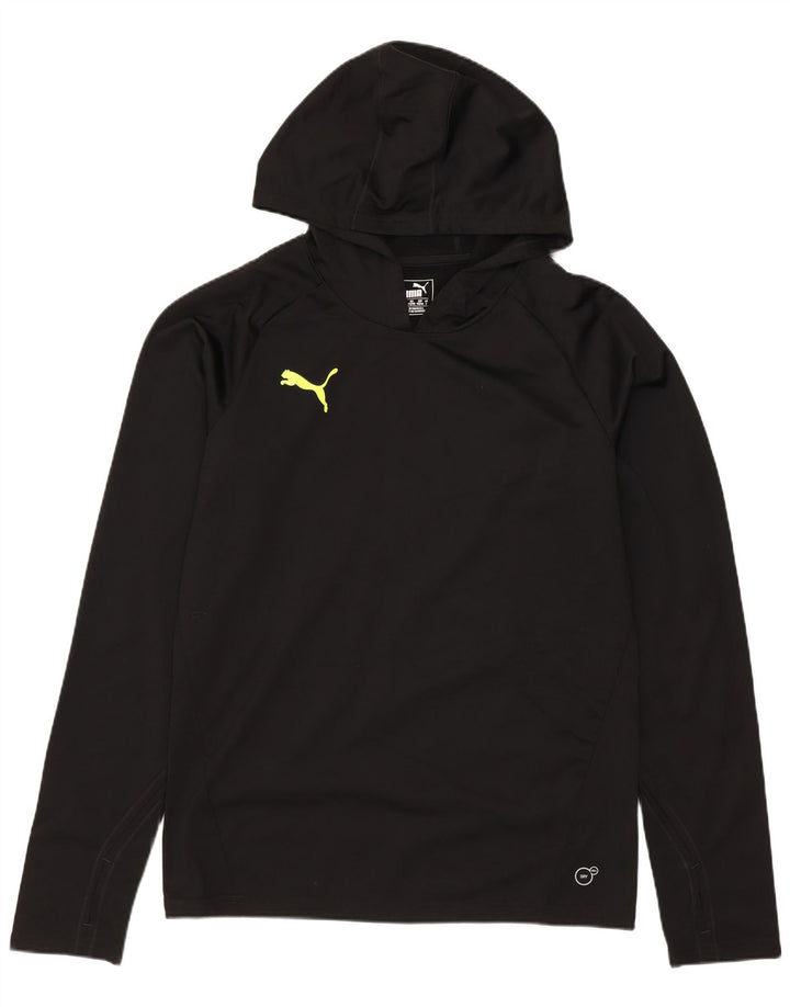 PUMA Herren Kapuzenoberteil Langarm Small Schwarz Polyester